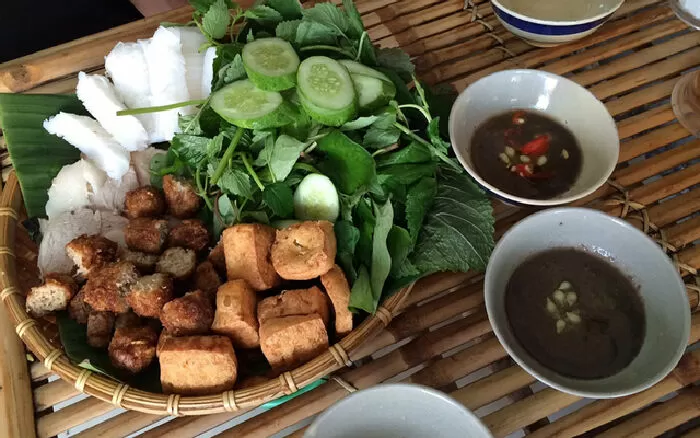 Bún đậu Song Ngà