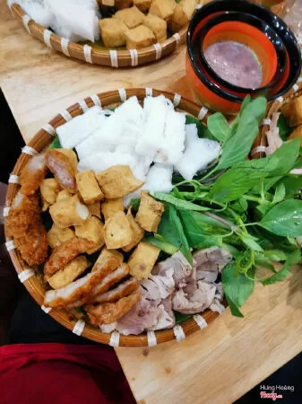 Bún đậu Tràng Tiền