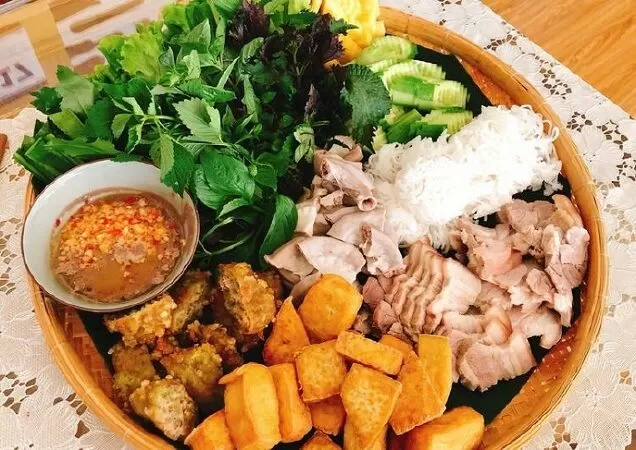 Bún đậu mắm tôm Nhà Tôi