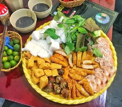 Bún đậu Mạc Văn Khoa