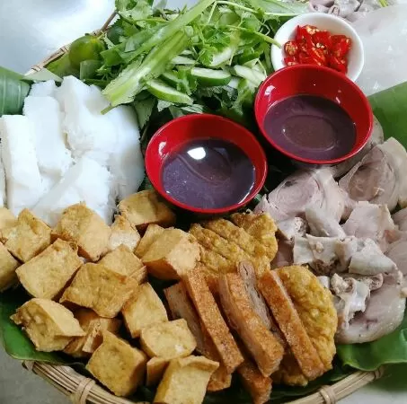 Bún đậu 2 Con Cua