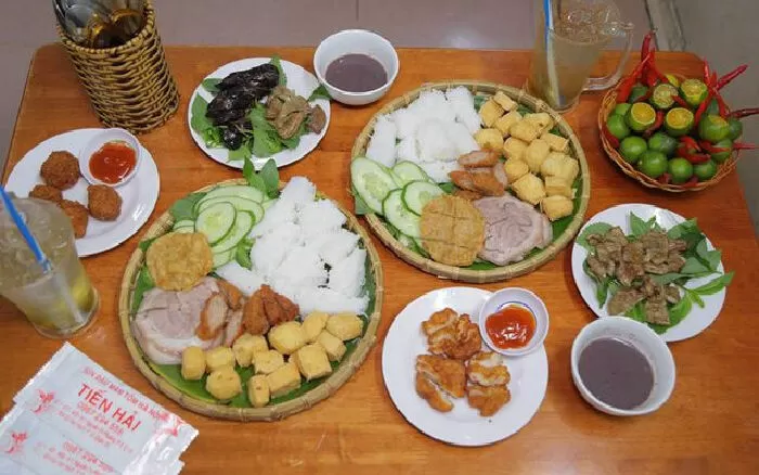 Bún đậu mắm tôm Tiến Hải