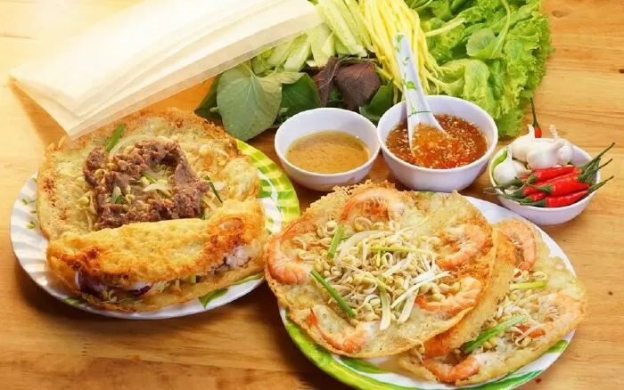 Bánh xèo Tôm nhảy Thanh Diệu