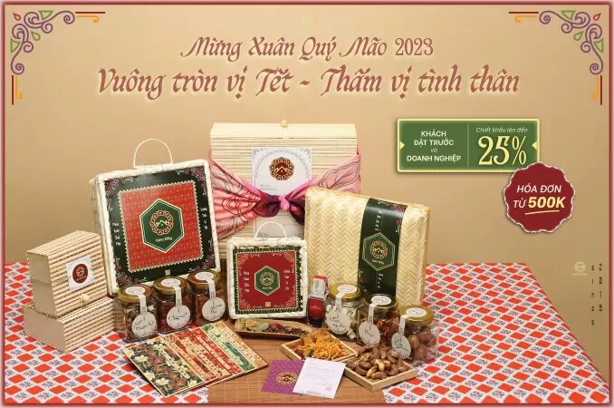 Cửa hàng quà Tết Đơm Mây