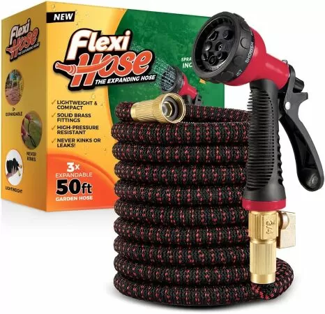 Vòi Flexi với 8 vòi phun chức năng, vòi nhẹ