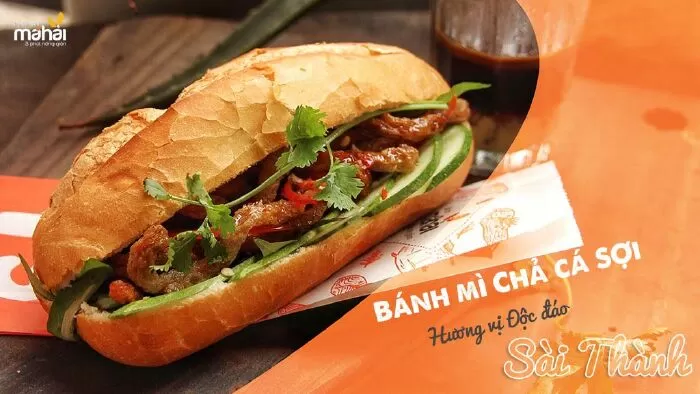 Bánh mì chả cá Má Hải