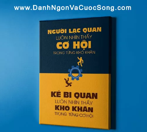 Winston Churchill - Sự khác nhau giữa người lạc quan và bi quan.