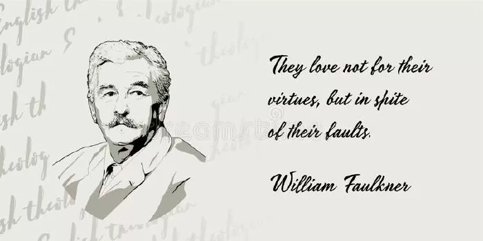 William Faulkner (25/9/1897 - 6/7/1962)