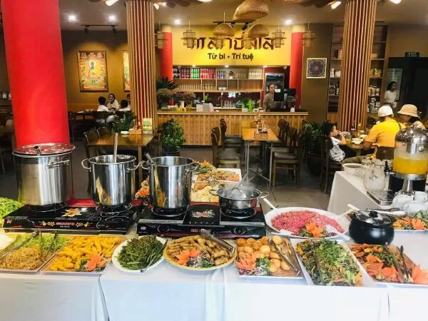 Buffet chay Mandala