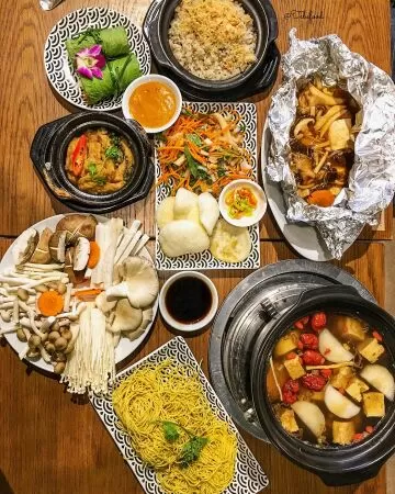Buffet chay Rou Vegetarian