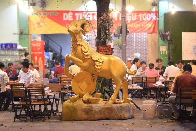Quán Vườn Dê Vàng Bắc Hải