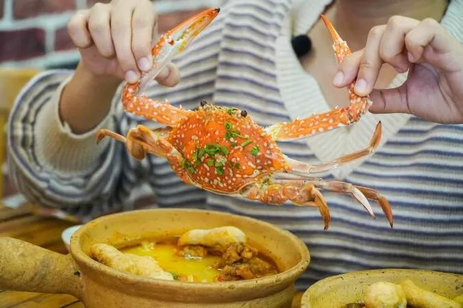 Bánh canh ghẹ Muối Ớt Xanh