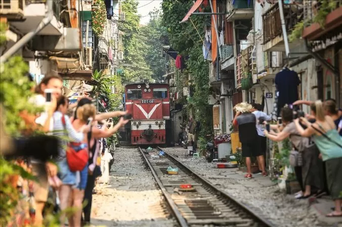 Phố đường tàu Hà Nội