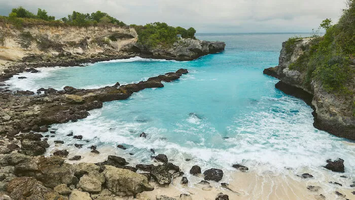 Bãi biển Blue Lagoon - Bali, Indonesia