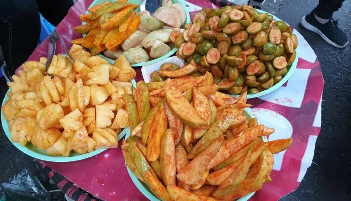 Xoài, cóc, ổi dầm