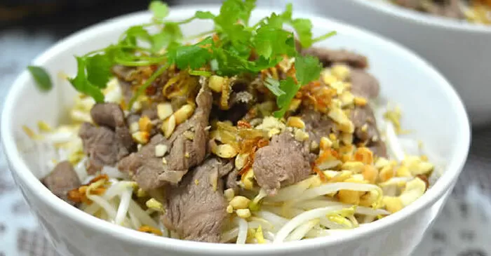 Bún trộn Nam Bộ Tạ Hiện