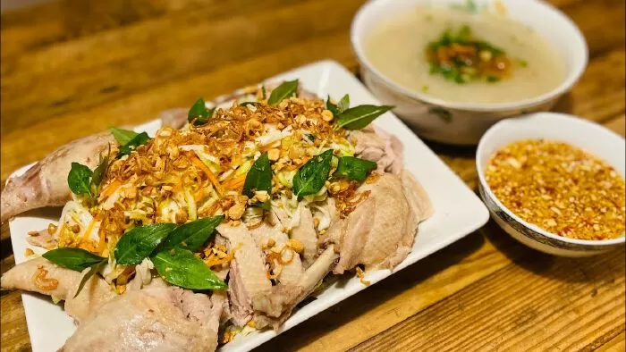 Cháo vịt Được