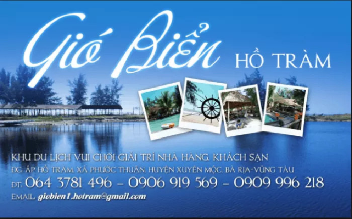 Khách sạn Khu du lịch Gió Biển - Hồ Tràm