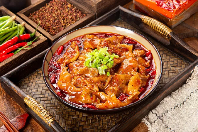 Thịt heo Sichuan