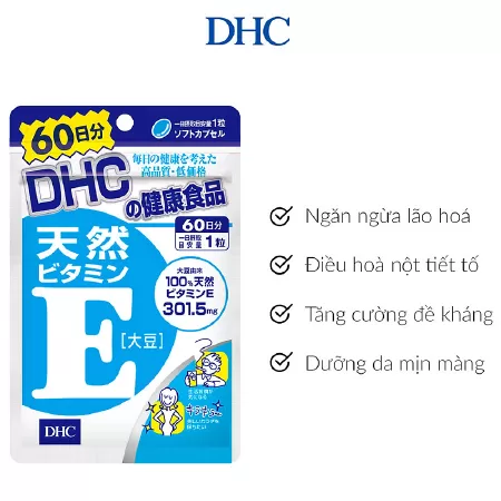 Vitamin E tự nhiên DHC