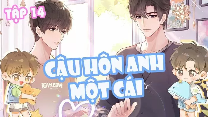 Cậu hôn anh một cái