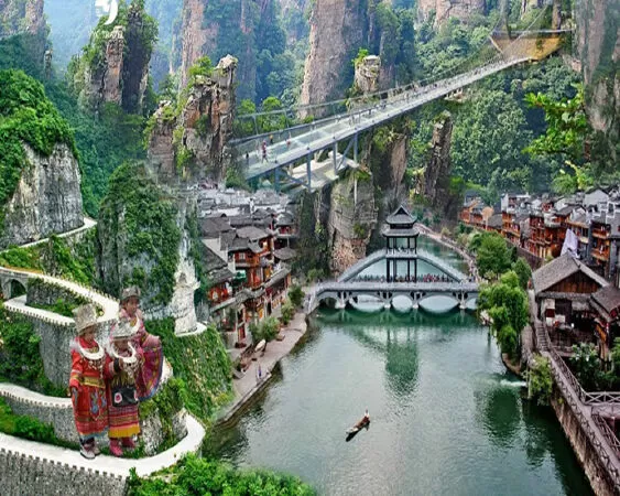 Phượng Hoàng Cổ Trấn, Trung Quốc.