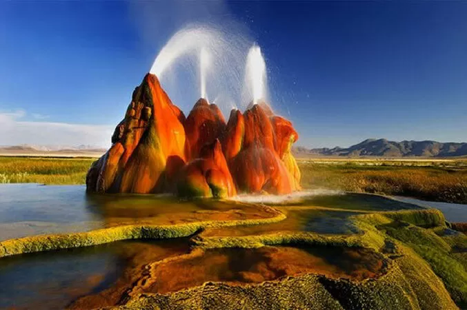 Fly Geyser, Mỹ