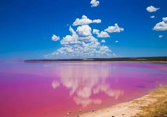 Lake Hillier, Úc.