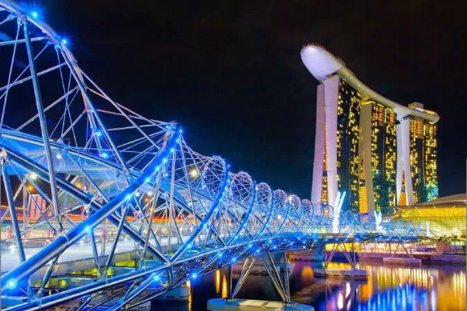 Cây cầu Helix, Singapore
