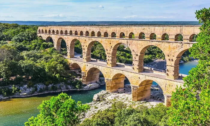 Cây cầu Pont du Gard, Pháp