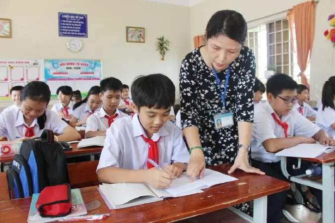 Đoạn văn tả cô giáo – Mẫu 5