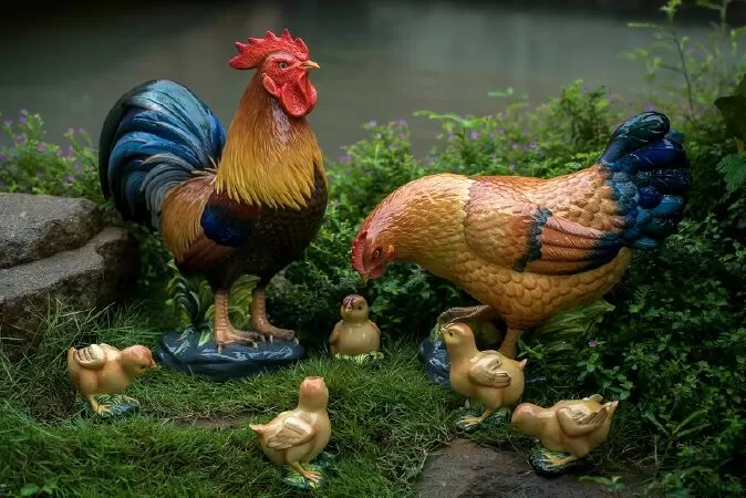 Bài văn mẫu tả con gà - Mẫu số 5