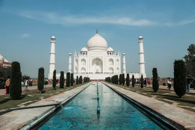 kiến trúc Taj Mahal - Ấn Độ