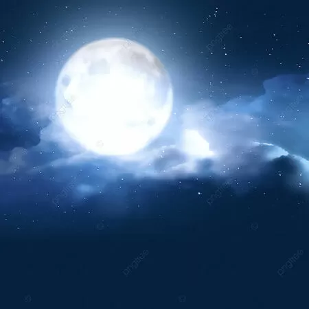 Đoạn văn tả bầu trời đêm trăng - mẫu 5