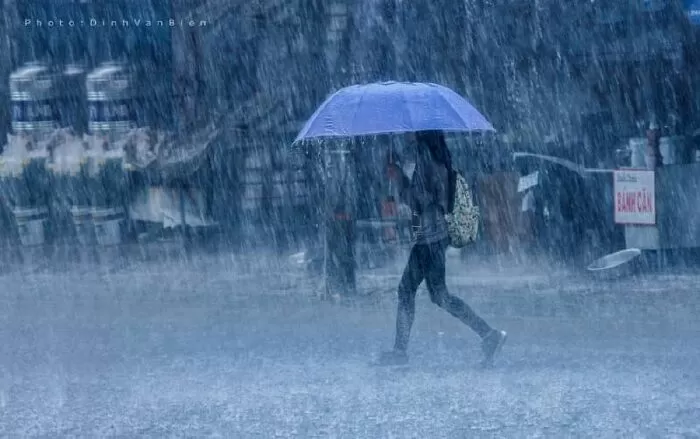 Bài văn tả cơn mưa - mẫu 1