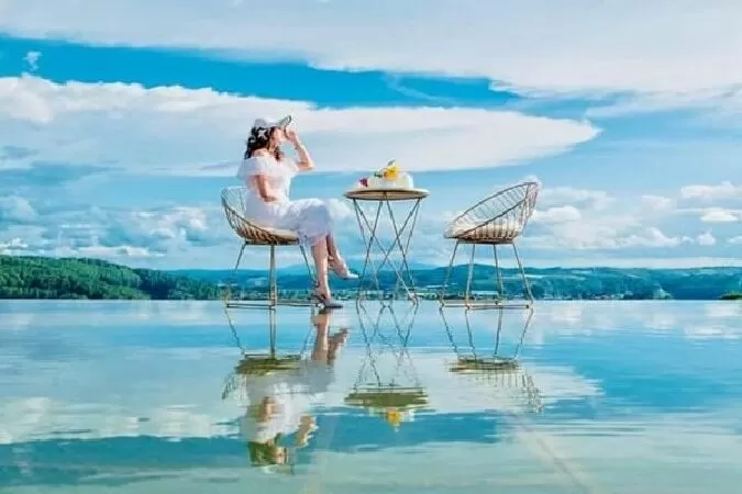 Quán cà phê Hồ Trên Mây Đà Lạt