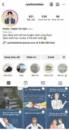 Top 10 tài khoản instagram giúp bạn cải thiện Tiếng Anh mỗi ngày