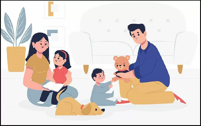 Đoạn văn giới thiệu gia đình - mẫu 5