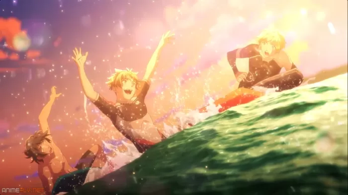 Wave!! Surfing Yappe!!