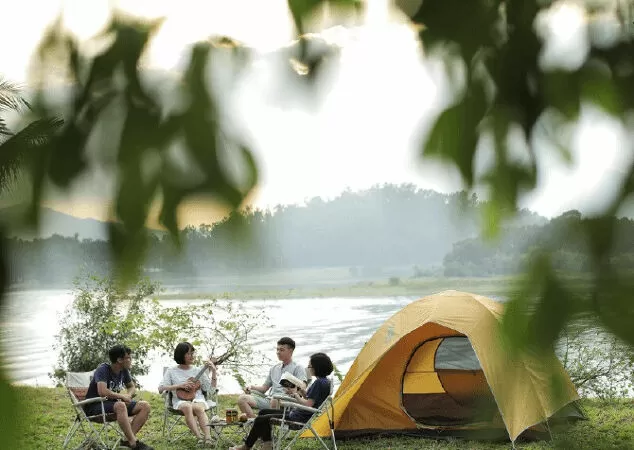 Tại buổi picnic