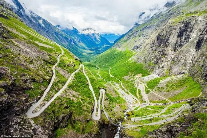 Con đường Trollstigen - Na Uy
