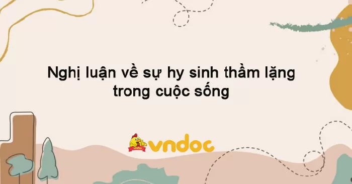 Đoạn văn ngắn bàn luận về sự cống hiến 11