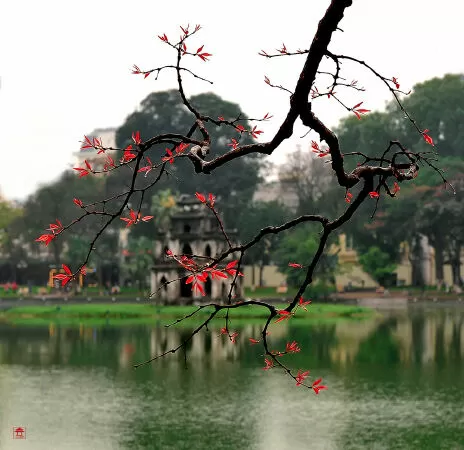 Mẫu 4 - Hồ Gươm