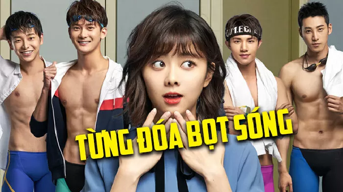 Từng đoá bọt sóng