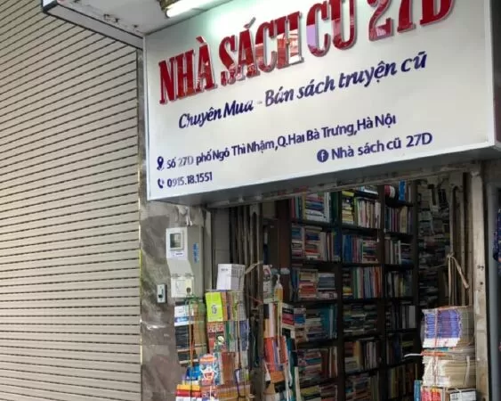 Nhà sách cũ 27D Ngô Thì Nhậm