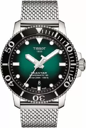 Đồng hồ nam Tissot Seastar màu xám