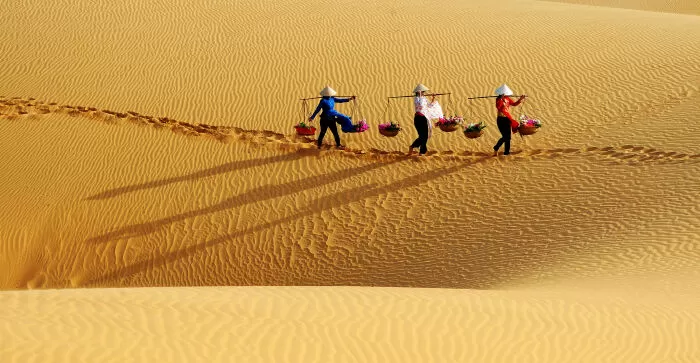 Top 10 bài văn hay nhất phân tích Bài ca ngắn đi trên bãi cát của Cao Bá Quát