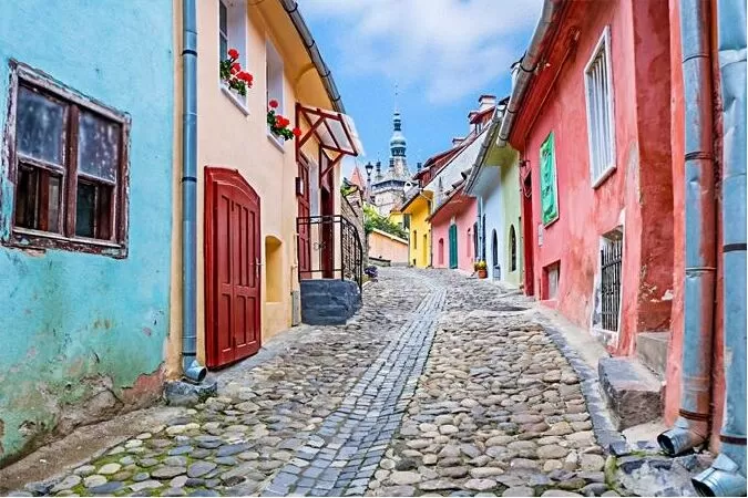 Ngôi làng Sighisoara, România