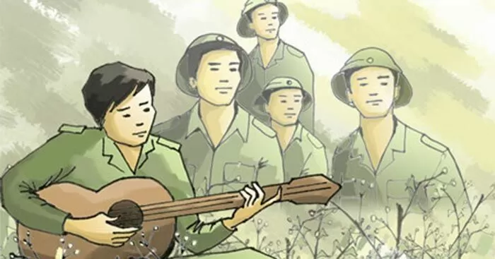 Bài văn cảm nhận khổ thơ 5 và 6 Bài thơ về tiểu đội xe không kính - Mẫu số 2