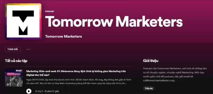 Tomorrow Marketers